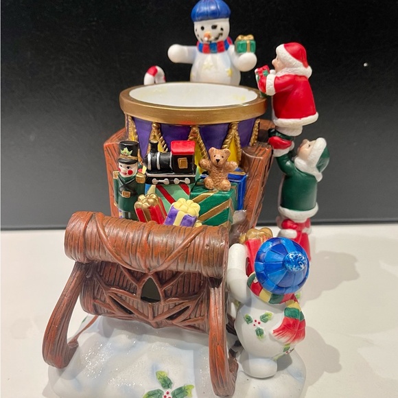 Partylite Christmas Sleigh Wax Warmer - Picture 3 of 9